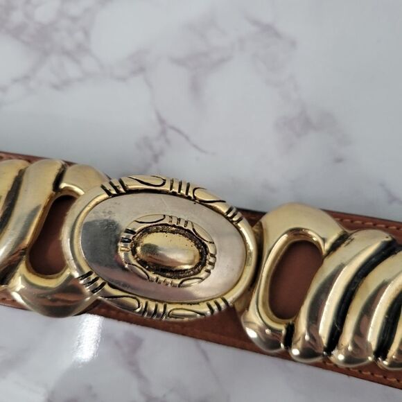 Mod Dep Vintage Italian Leather Belt - Picture 5 of 8